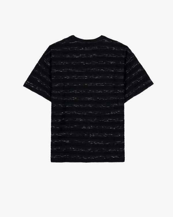 Brain Dead - Men's Casey Striped T-Shirt - (Black)