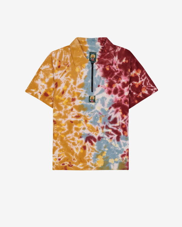 Brain Dead - Men's Dyed Short Sleeve Boxed Pique Polo