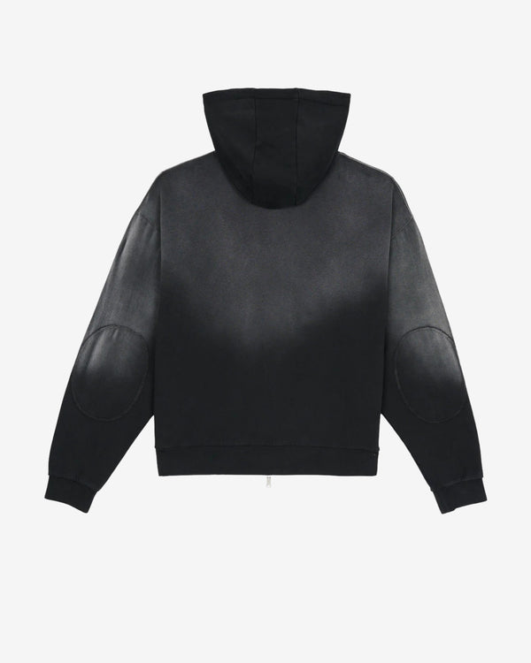 Brain Dead - Men's Padded Elbow Zip-Up - (Black)