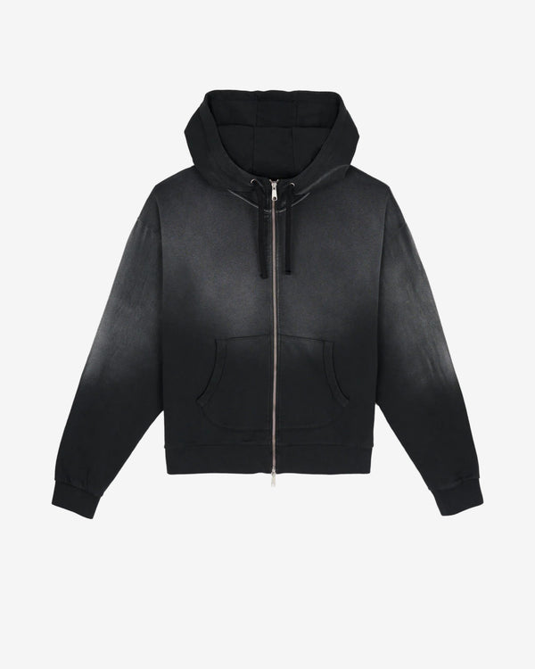 Brain Dead - Men's Padded Elbow Zip-Up - (Black)