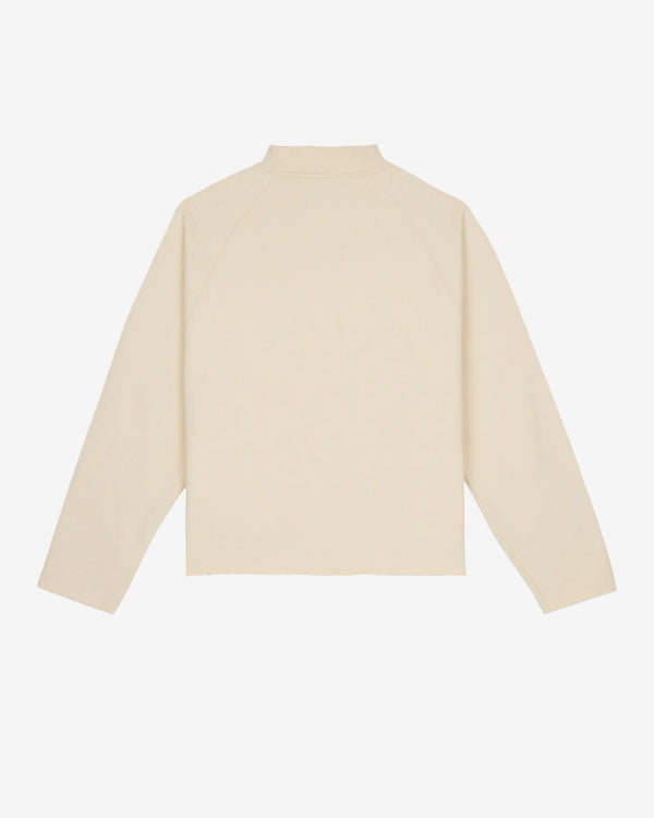 Brain Dead - Men's Raglan Mock Neck Pullover - (White)