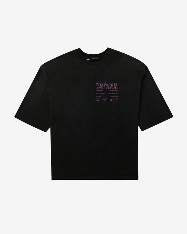 Willy Chavarria - Men's Willy Tattoo Buffalo Tee - (Black)