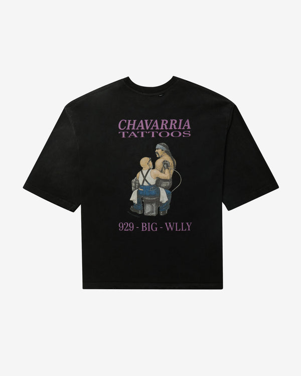 Willy Chavarria - Men's Willy Tattoo Buffalo Tee - (Black)