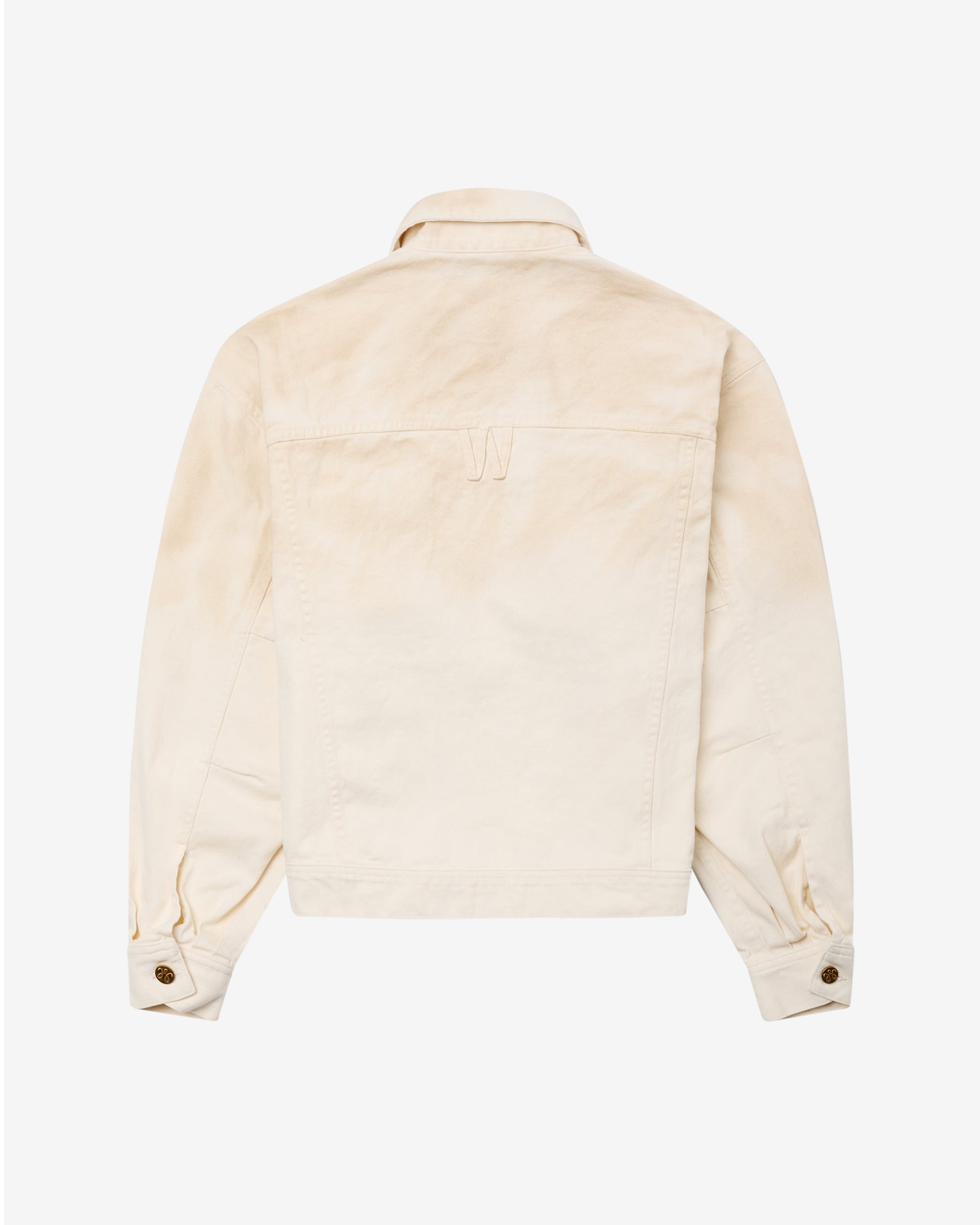 Willy Chavarria: Men's Chachi Denim Trucker Jacket (Masa) | DSMNY