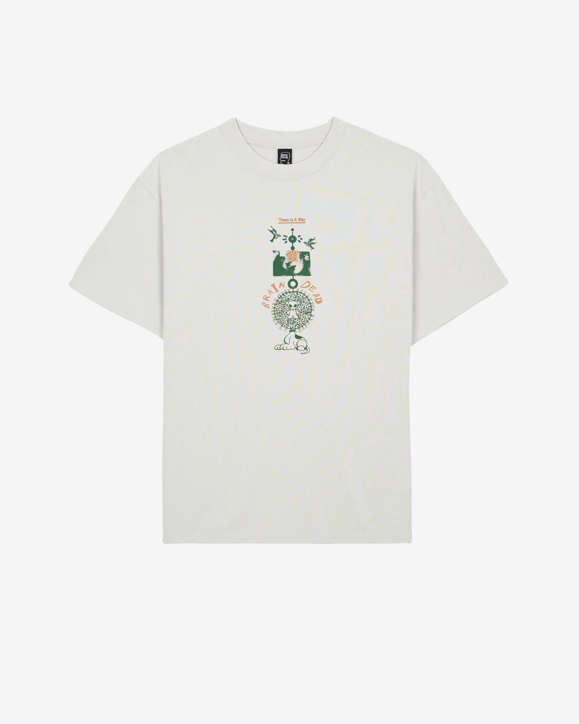 Brain Dead - Men's There Is A Way T-Shirt - (Grey) view 1, Click to Zoom in