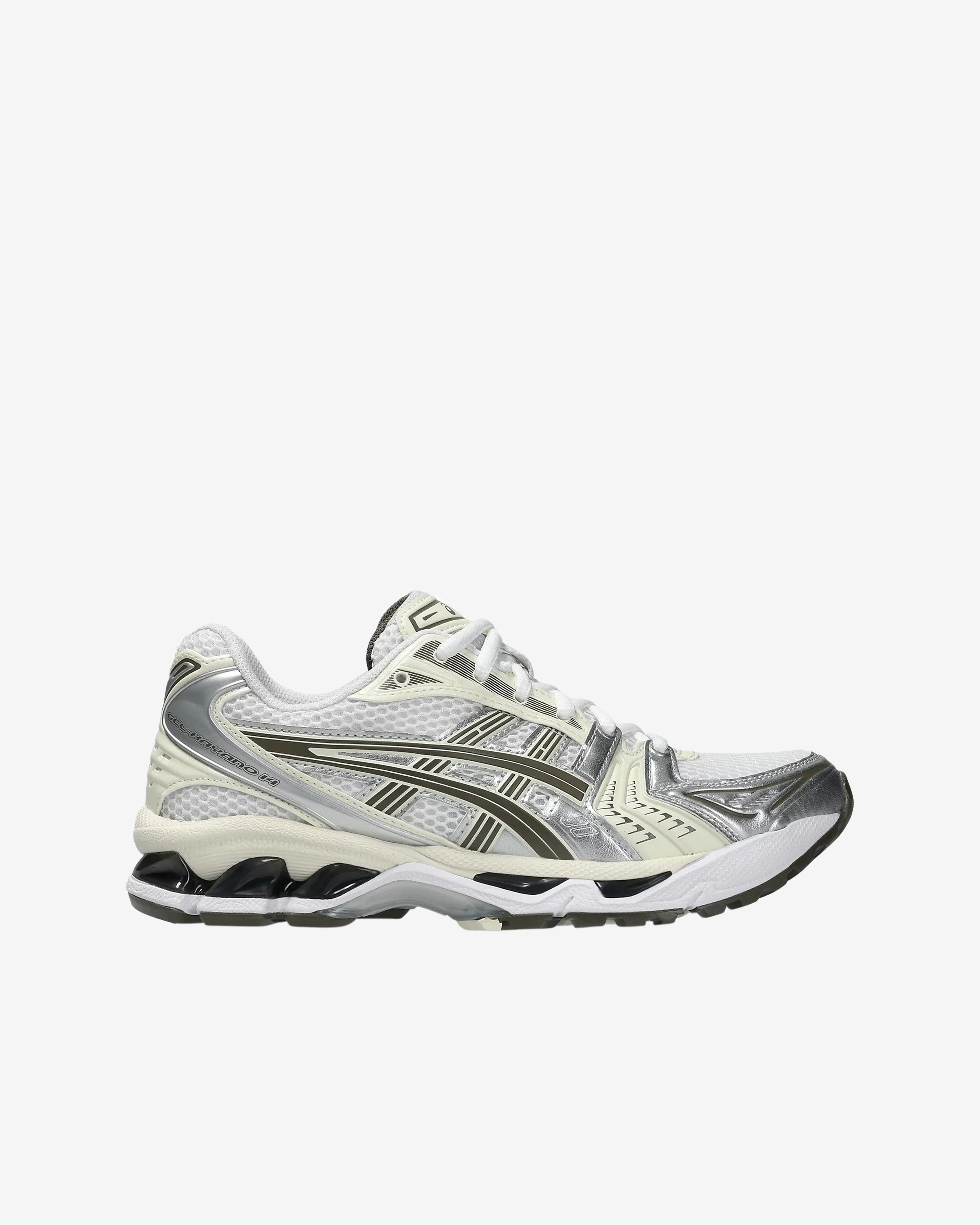 Asics: Men's Gel-Kayano 14 Sneakers (White/Ivory) | DSMNY E-SHOP