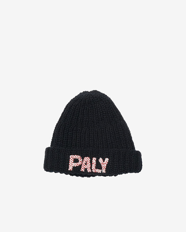 Paly - Hand Knitted Beanie - (Black)