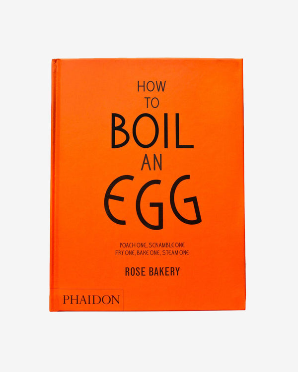 Phaidon - How To Boil An Egg Book By Rose Carrarini - (Multi)