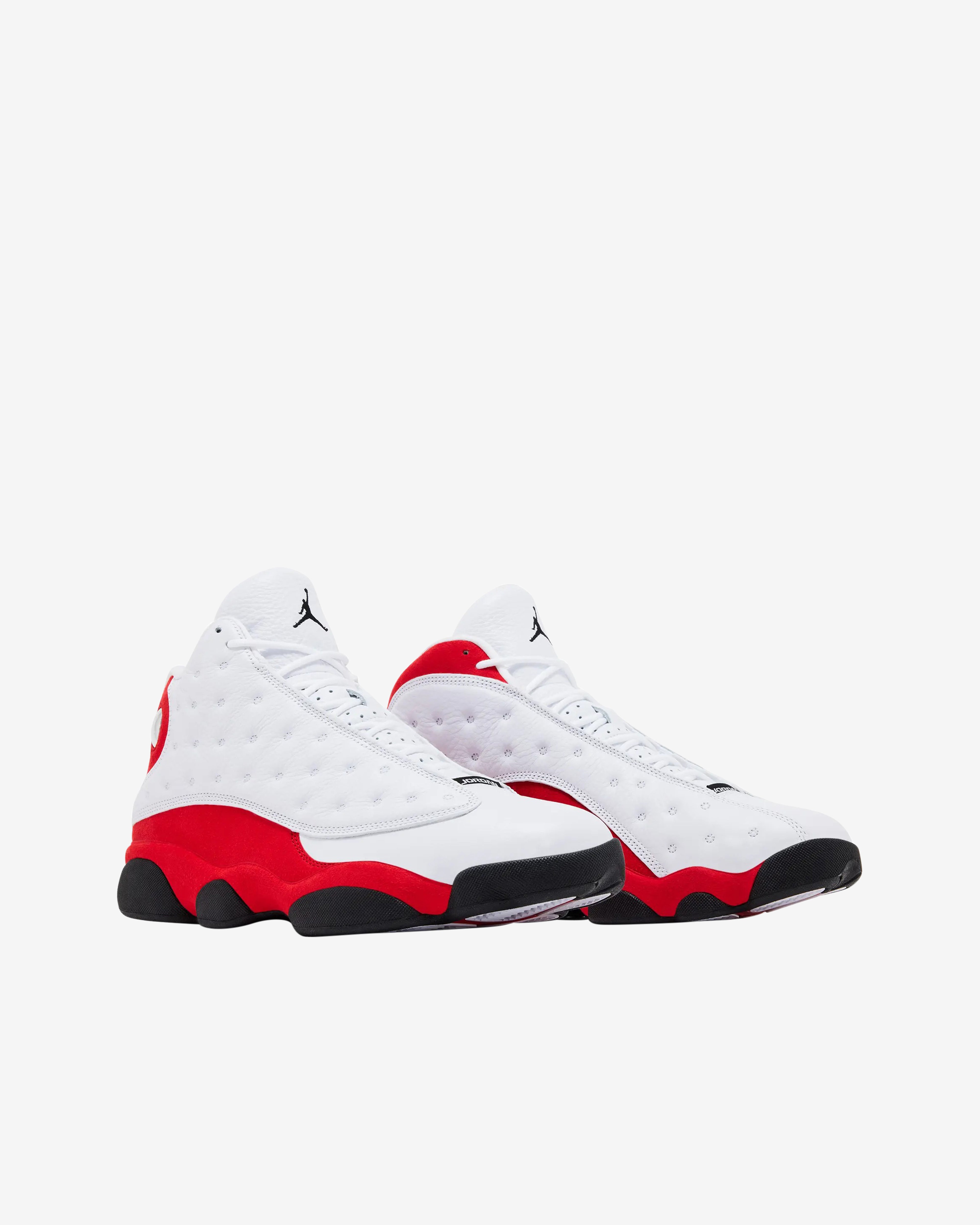 Nike: Men's Air Jordan 13 Retro Sneakers (White/Red) | DSMNY E-SHOP