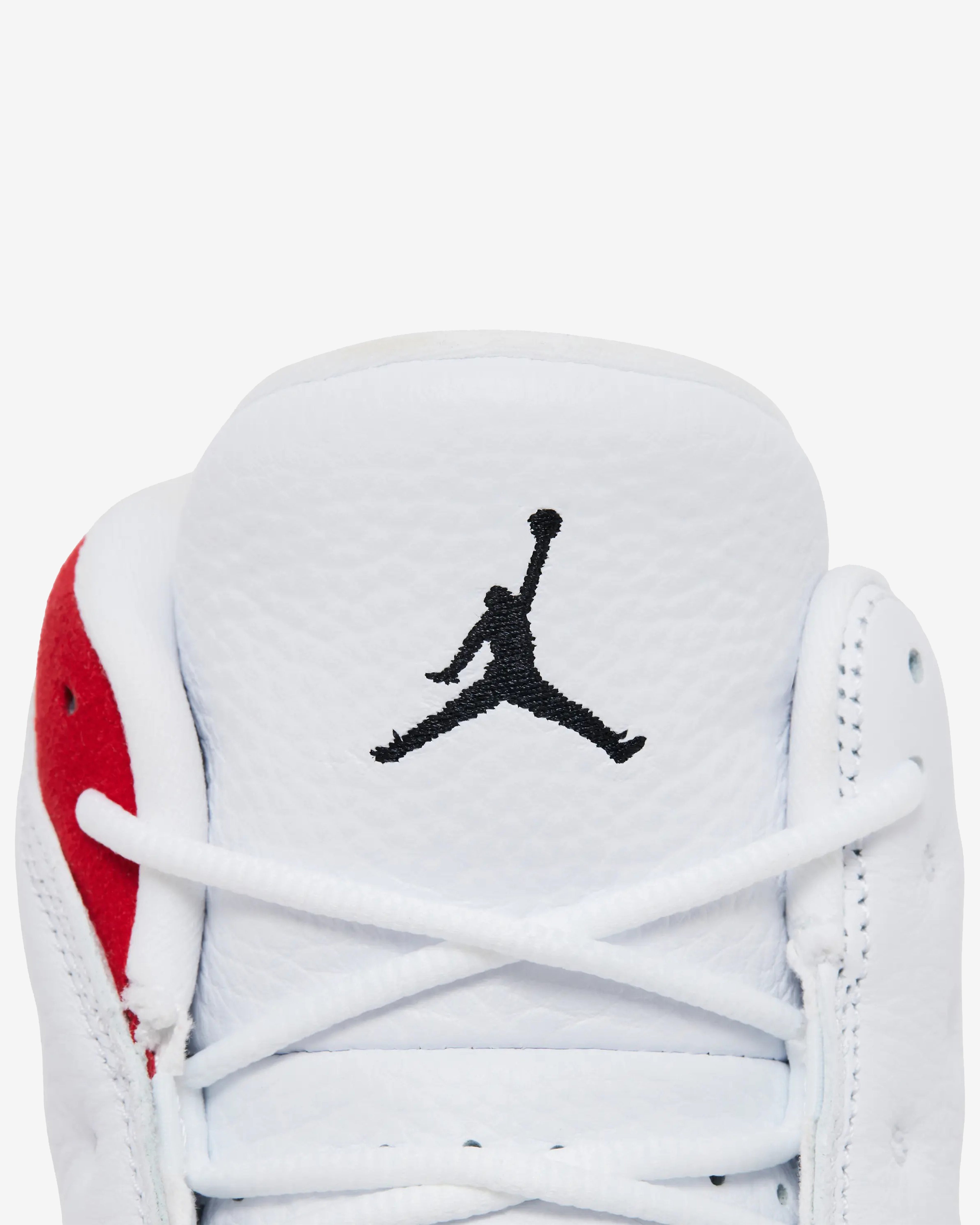 Nike: Men's Air Jordan 13 Retro Sneakers (White/Red) | DSMNY E-SHOP