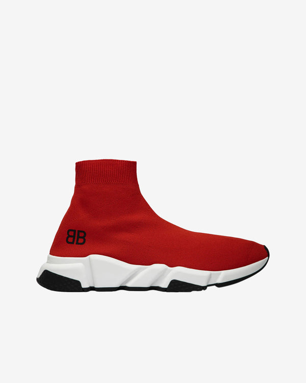 Balenciaga - Men's Ligne Speed Sneakers - (Red)