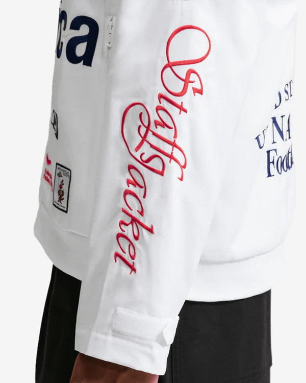 Nike - Men's VAA X USA Woven Staff Jacket - (White/Deep Royal Blue)