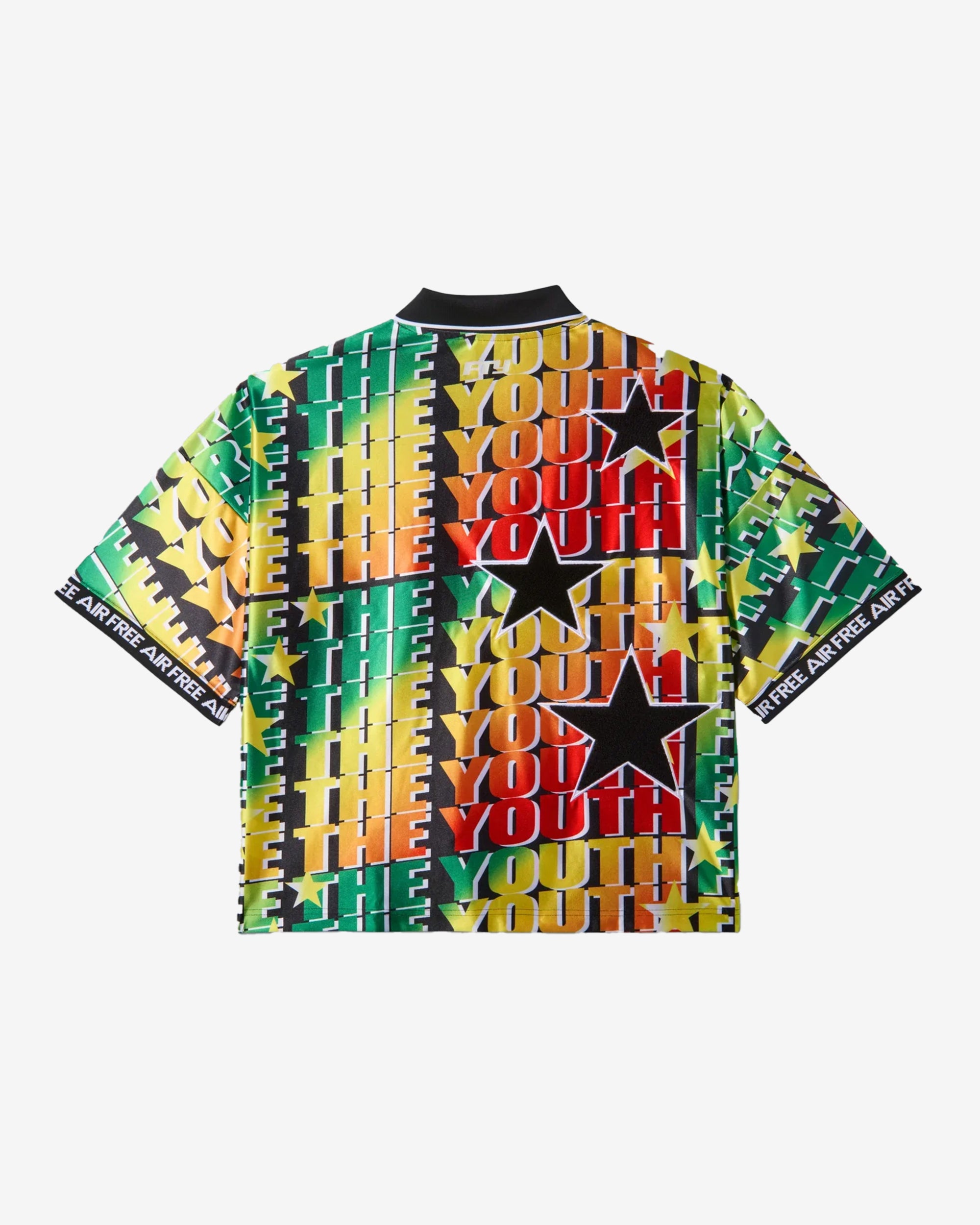 Jordan - Men's Free The Youth Football Jersey - (Multi) view 2, Click to Zoom in