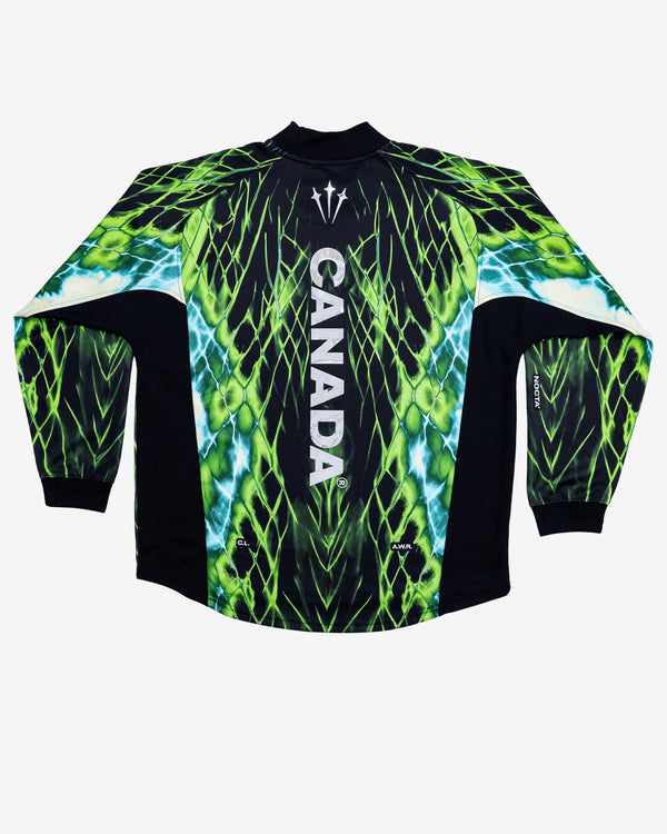 Nike - Men's Nocta X Canada Long Sleeve Jersey - (Black/Green)