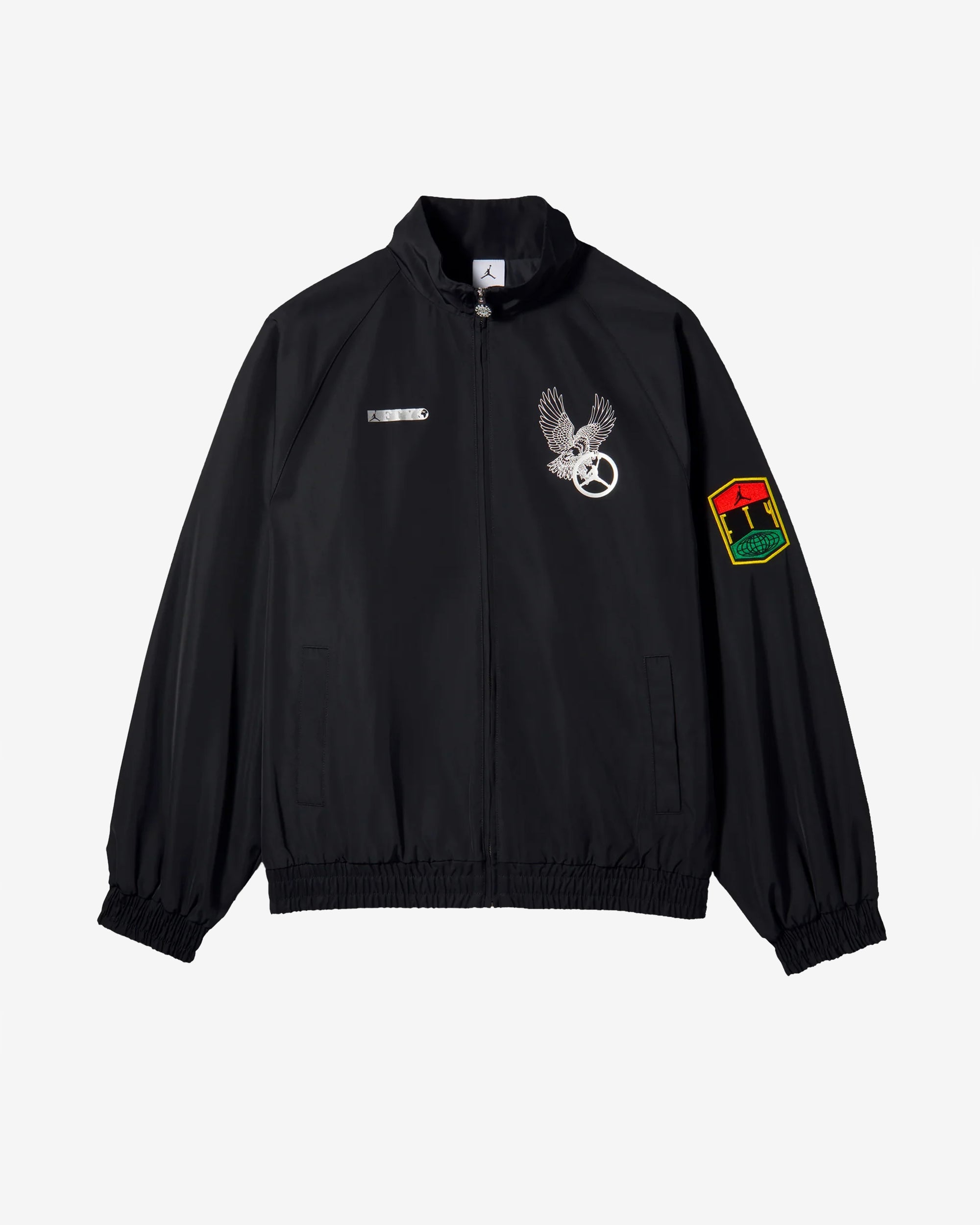 Jordan - Men's Free The Youth Track Jacket - (Black/Cream) view 1, Click to Zoom in