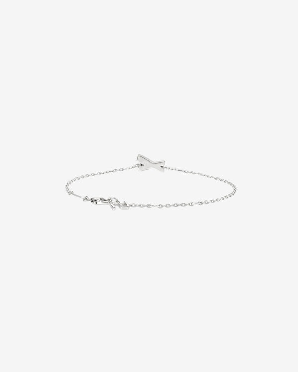 Unsaid - Women's Infinite Charm Diamond Bracelet - (White Gold)