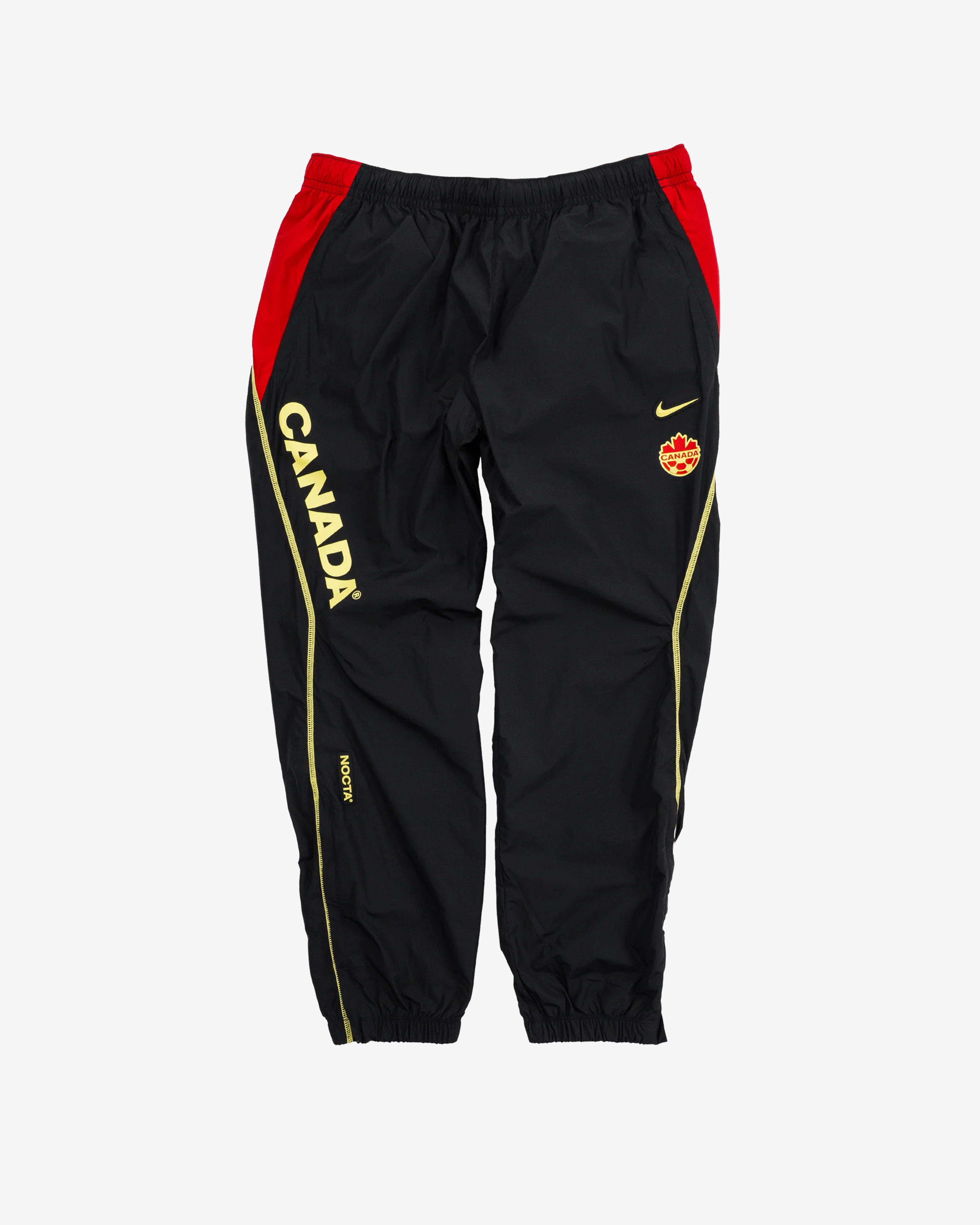 Nike: Men's Nocta X Canada Woven Track Pants (Black/Gym Red