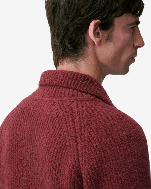Massimo Osti - Men's Boucle Felted Cardigan - (Andorra)