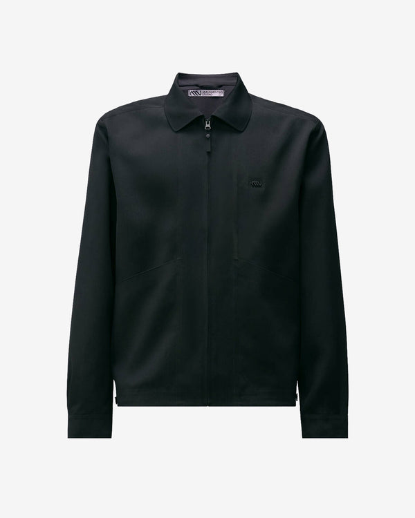 Massimo Osti - Men's Lana Termosaldata Overshirt - (Black)