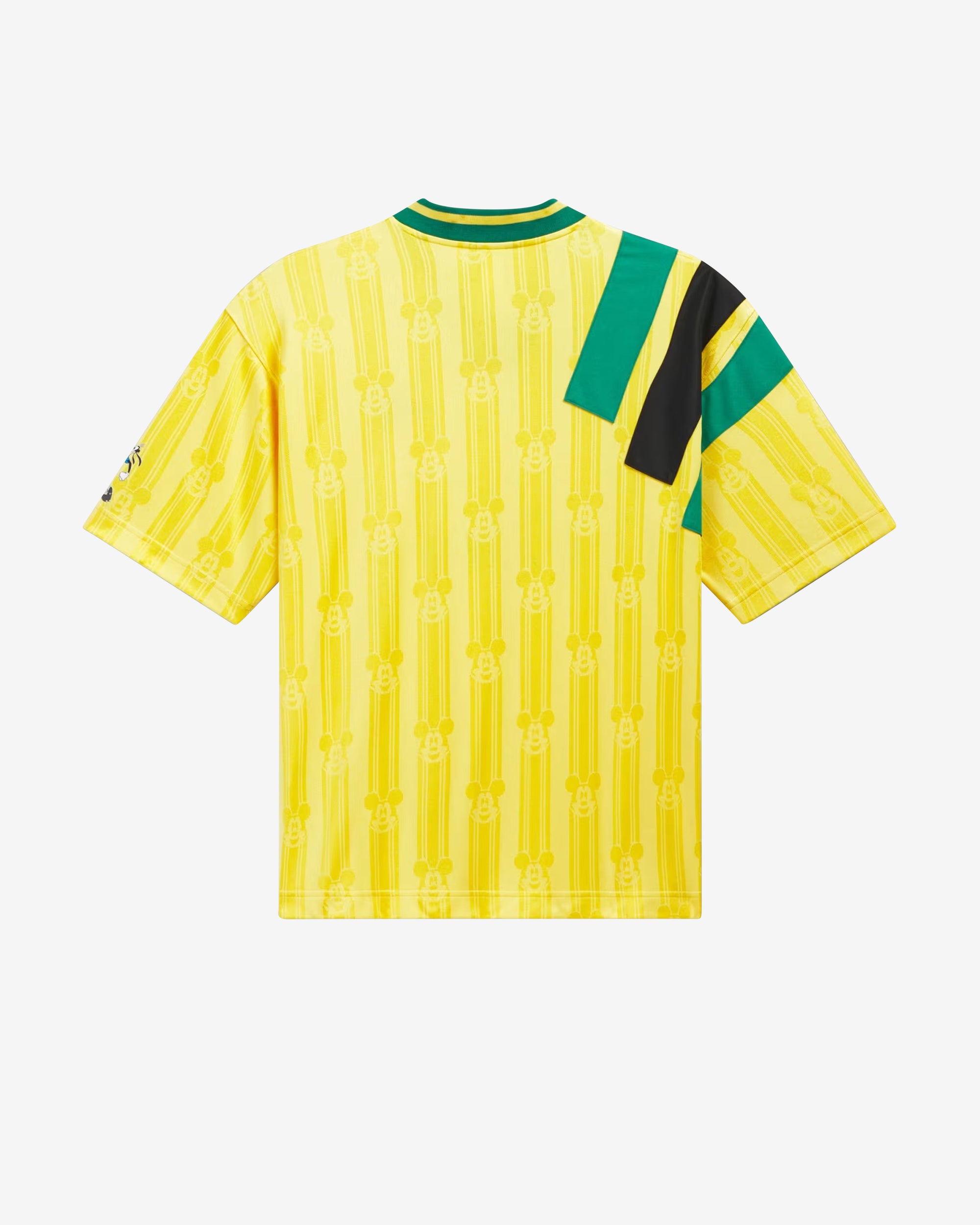 Brain Dead X Adidas X Disney - Men's Jacquard Soccer Jersey - (Yellow) view 2, Click to Zoom in