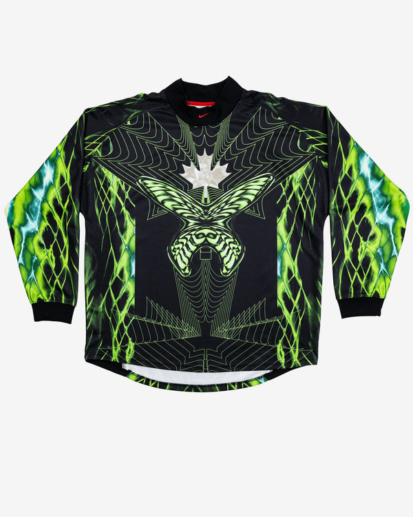 Nike - Men's Nocta X Canada Long Sleeve Jersey - (Black/Green)