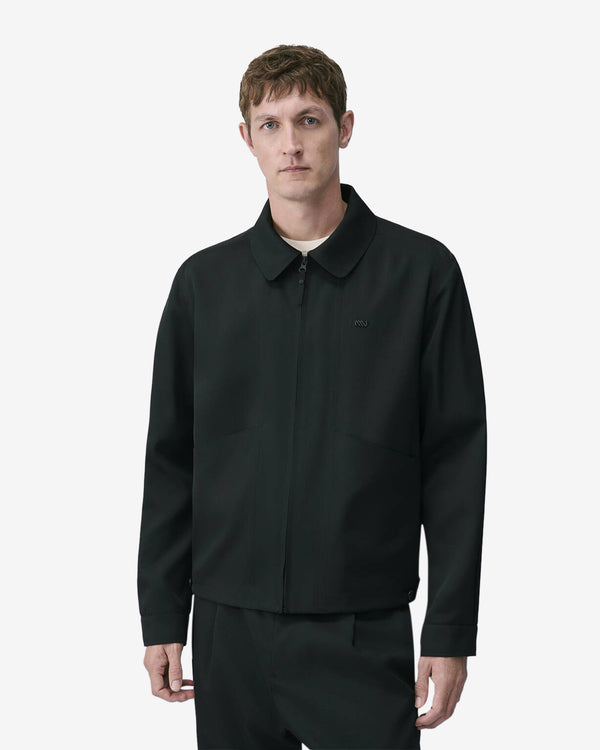 Massimo Osti - Men's Lana Termosaldata Overshirt - (Black)