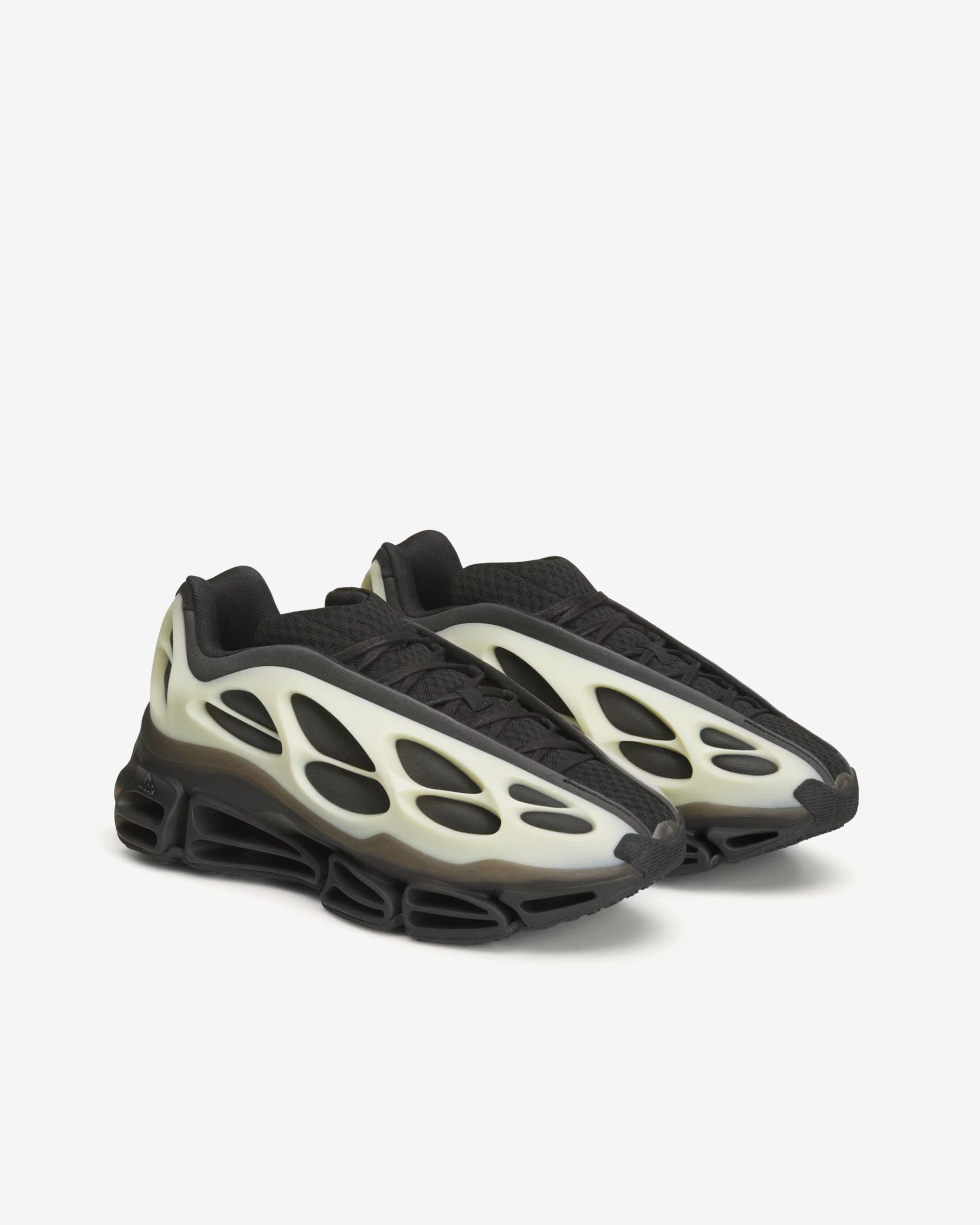 Adidas - Men's Willy Chavarria Megaride Bones Sneakers - (Core Black/Off White) view 3, Click to Zoom in