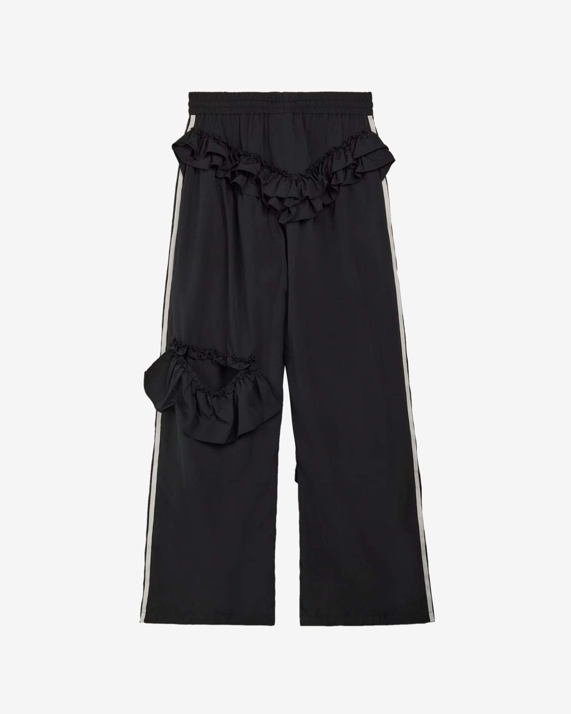 Adidas - Women's Simone Rocha Frill Pants - (Black) view 2, Click to Zoom in