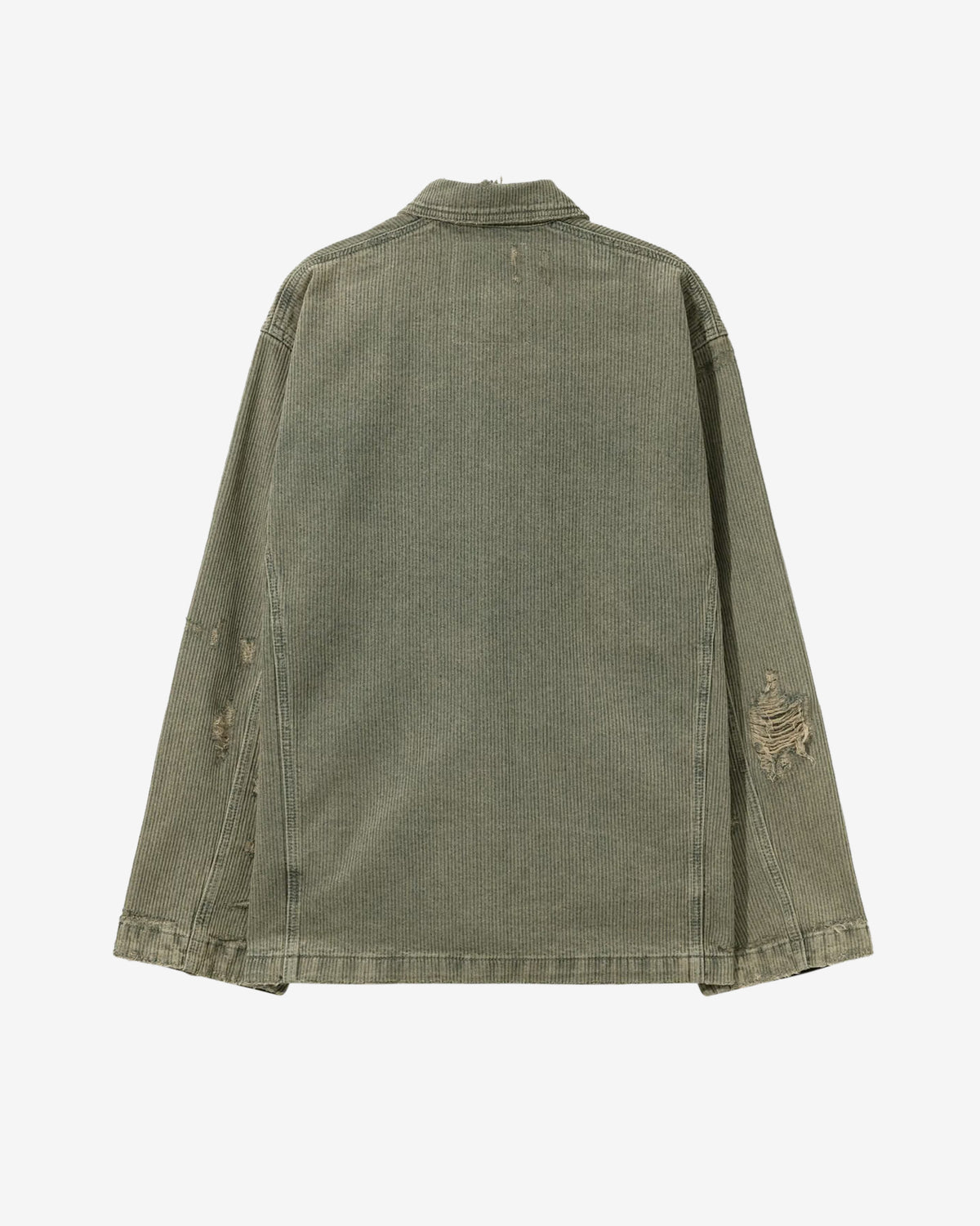 Basketcase - Men's Chimney Chore Shirt - (Slate) view 2, Click to Zoom in