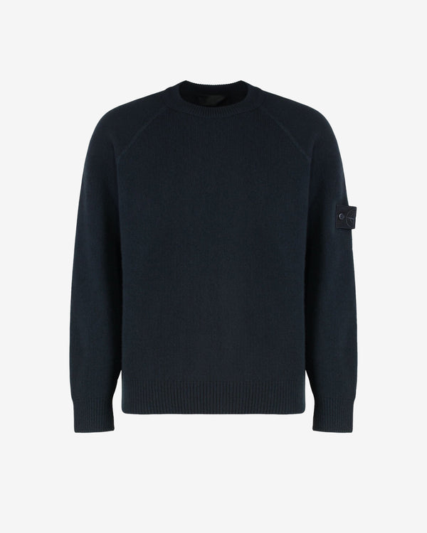 Stone Island - Men's Logo Patch Crewneck Sweater - (Black)