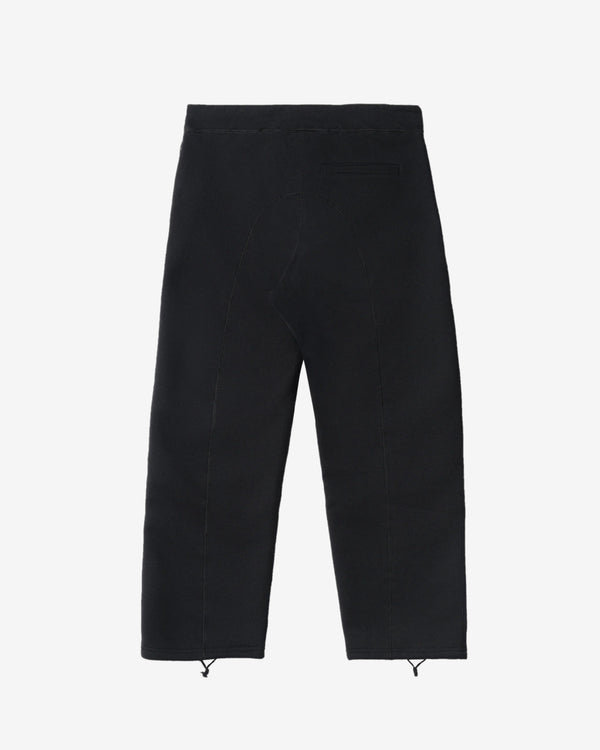 Cease - Open Hem C-Seam Sweatpant - (Black)