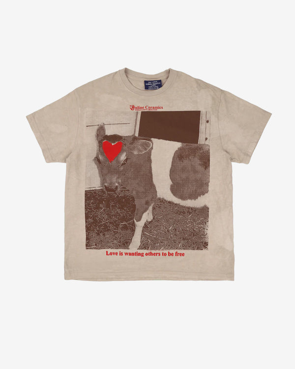 Online Ceramics - Men's Wanting Others To Be Free T-Shirt - (Dip Dyed)