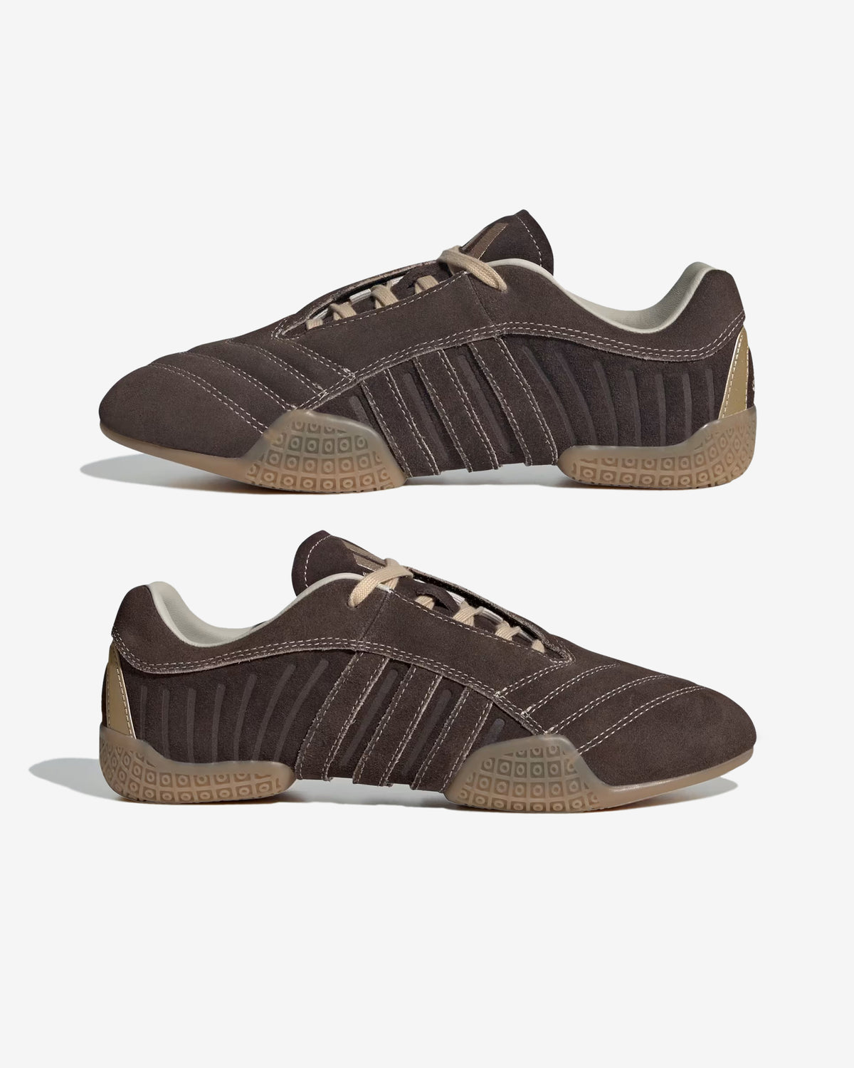 Adidas - Taekwondo Mei Elite Shoes - (Aurora Coffee/Gum) view 7, Click to Zoom in