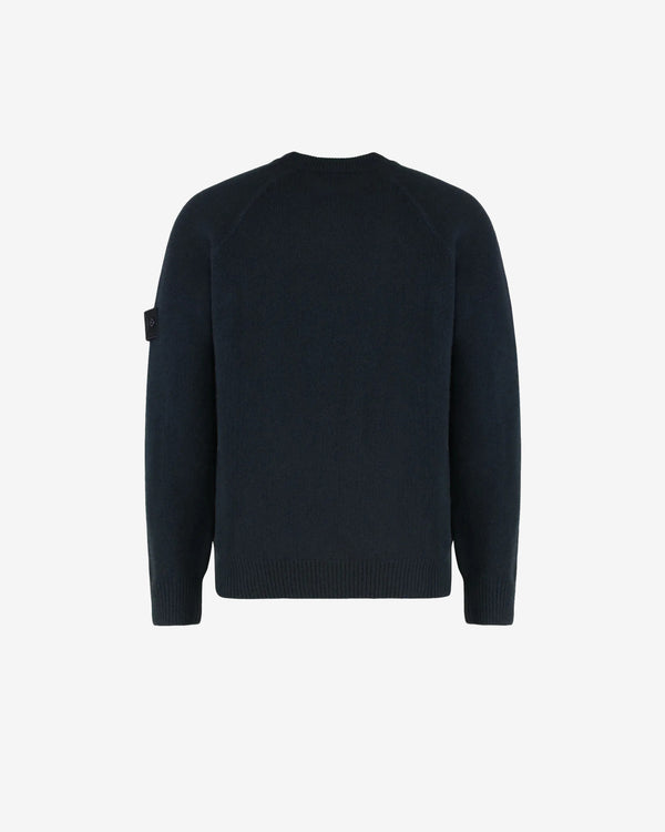 Stone Island - Men's Logo Patch Crewneck Sweater - (Black)