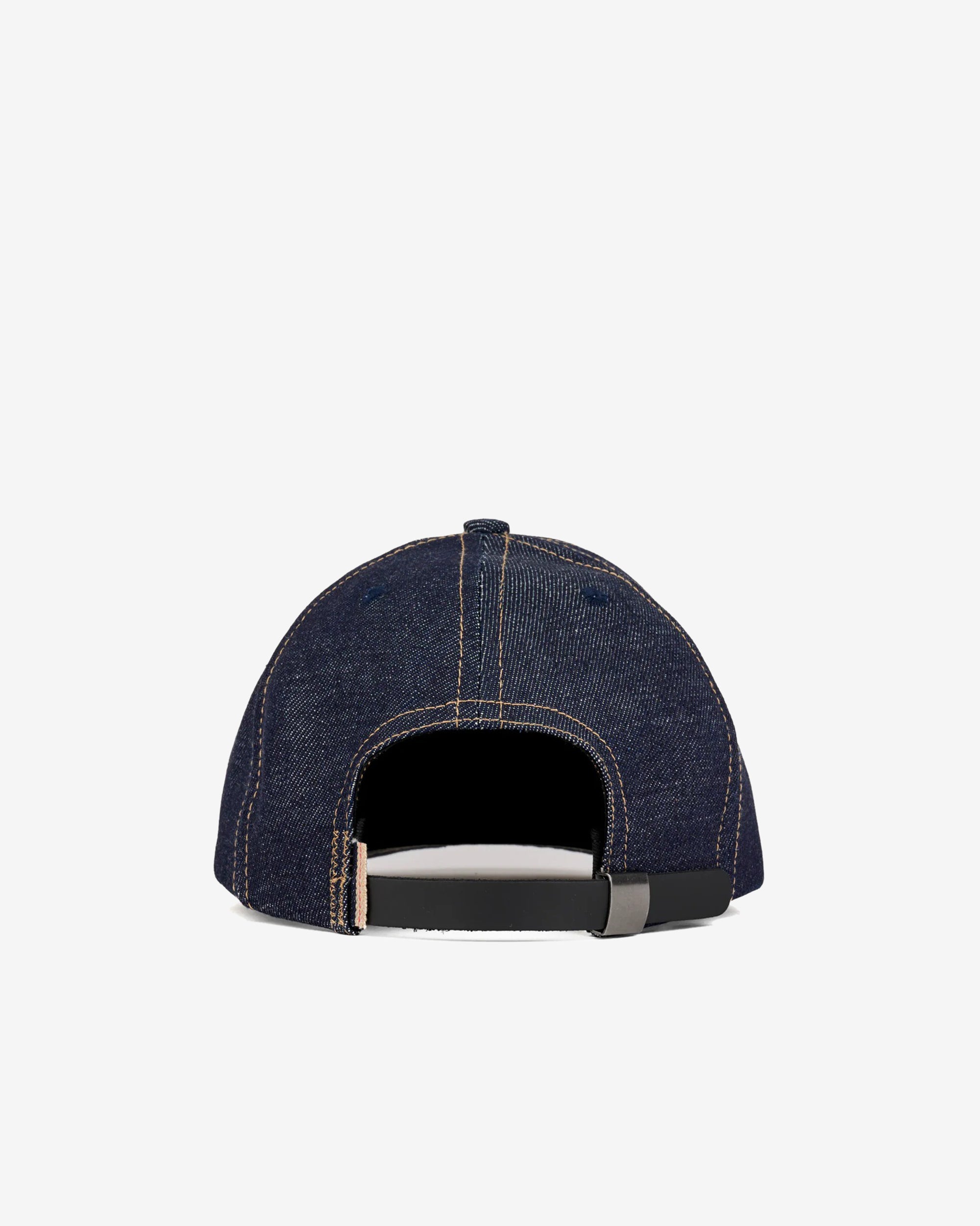 Brain Dead - Men's A.P.C. 6 Panel Hat - (Indigo) view 3, Click to Zoom in