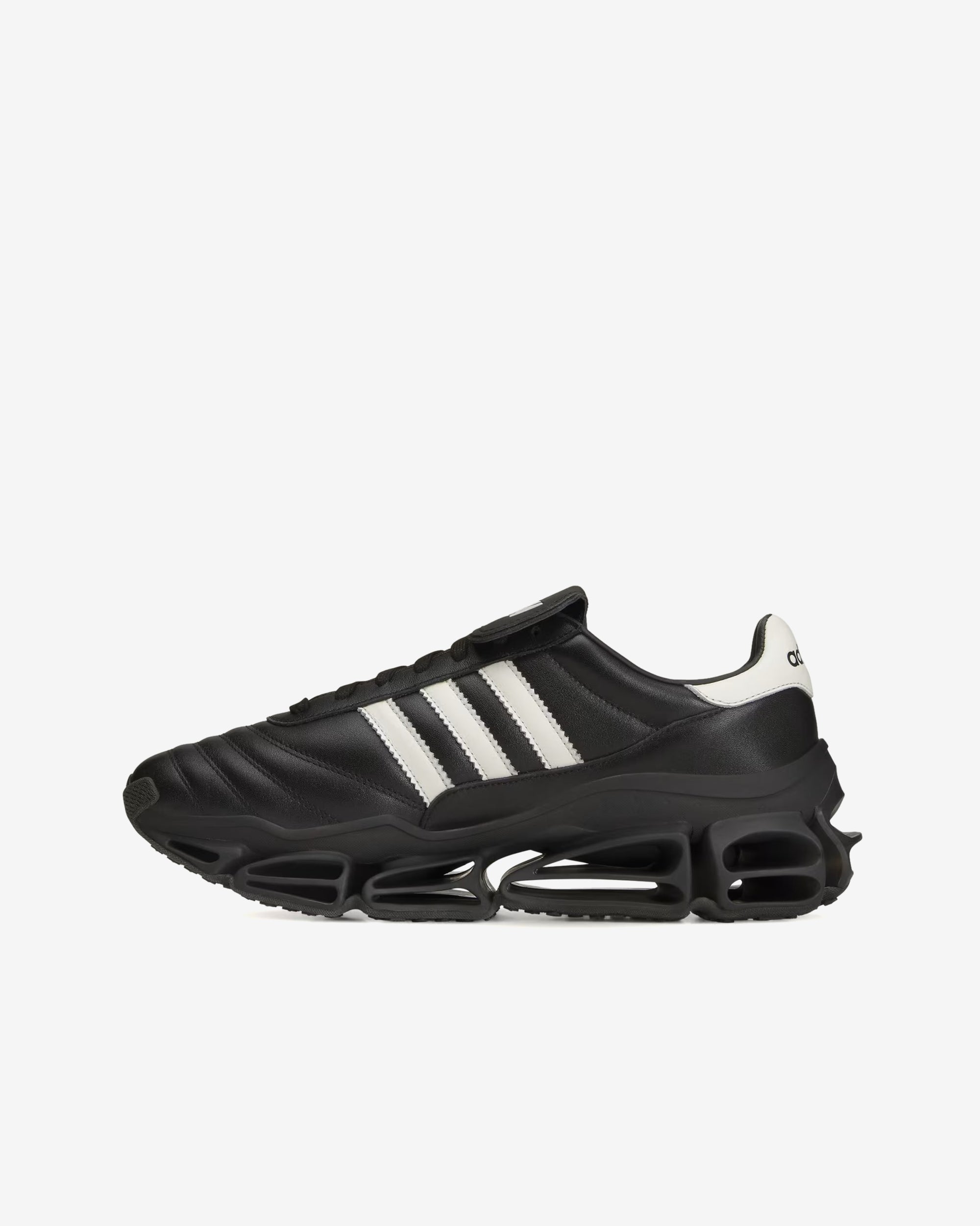 Adidas - Men's Willy Chavarria Megaride Copa Sneakers - (Core Black/Off White) view 2, Click to Zoom in