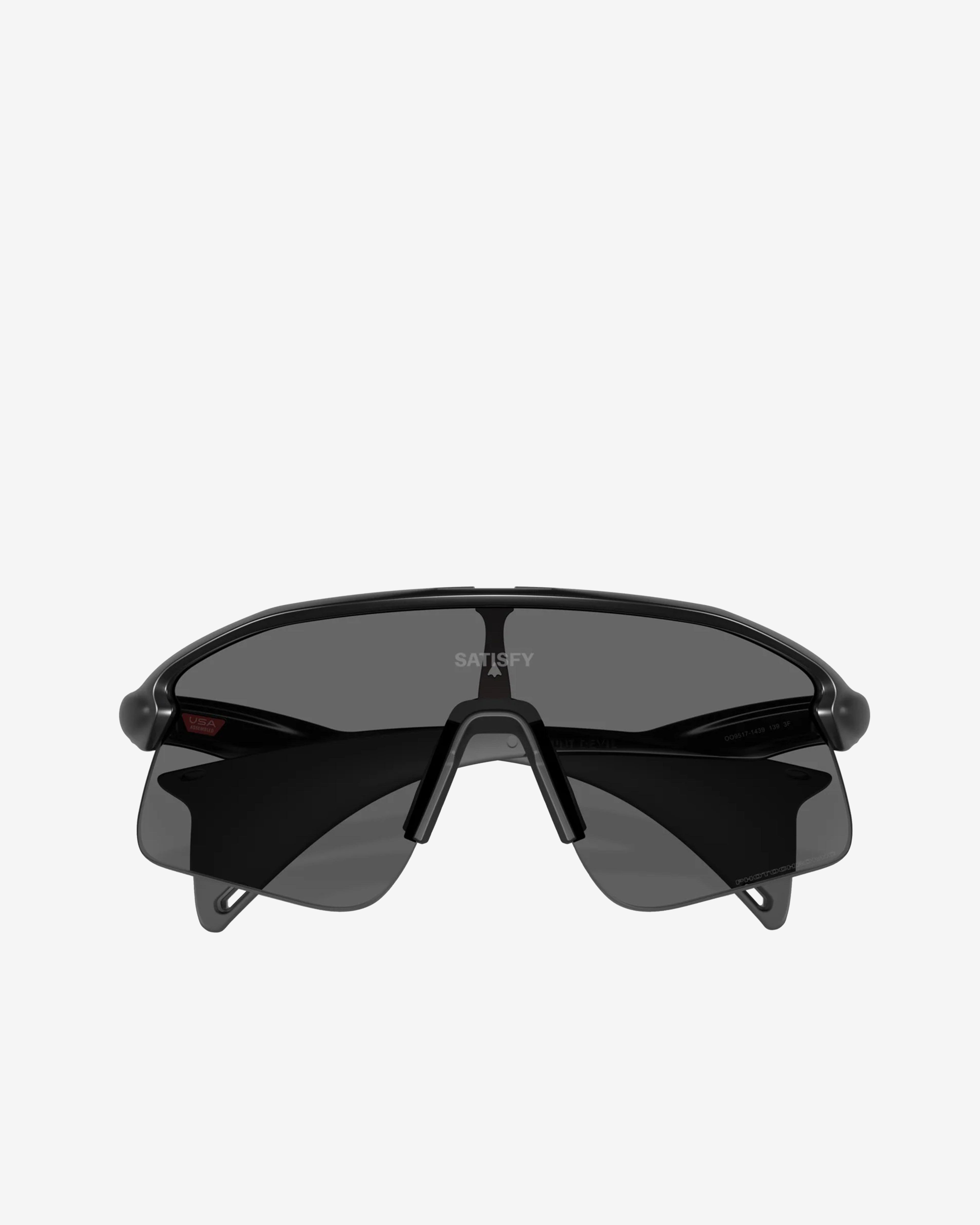 Oakley x Satisfy: Men's Stunt Devil Sunglasses (Black) | DSMNY E-SHOP