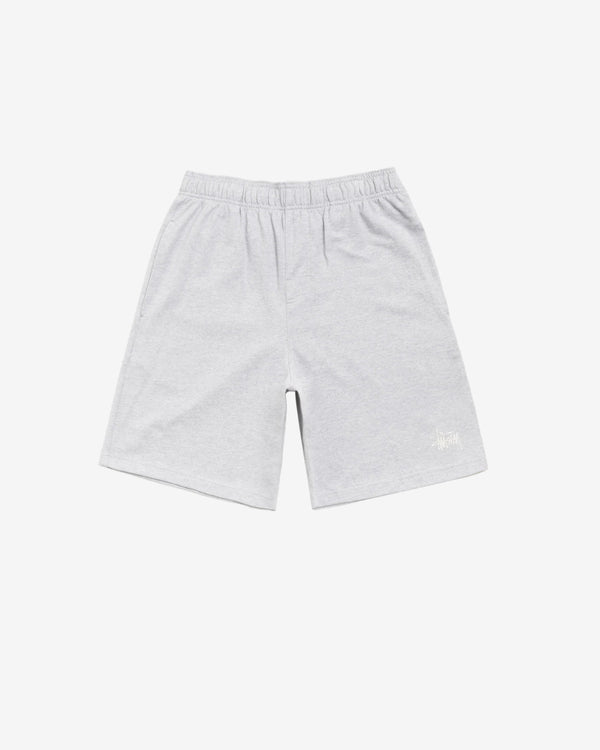 Stüssy - Men's Jersey Short - (Grey Heather)