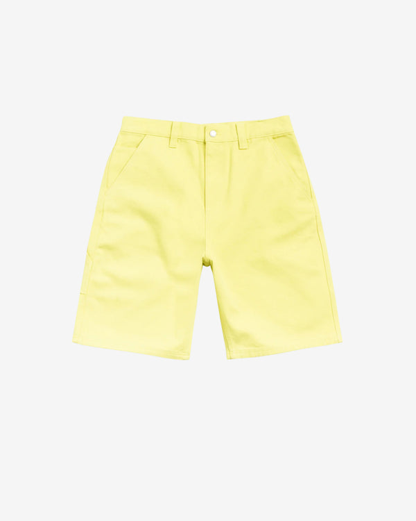 Stüssy - Men's Work Short Canvas - (Yellow)