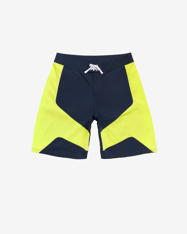 Stüssy - Men's Octane Board Short - (Navy/Yellow)