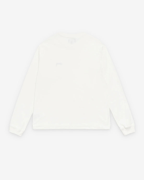 Stüssy - Men's Lazy LS Tee - (White)