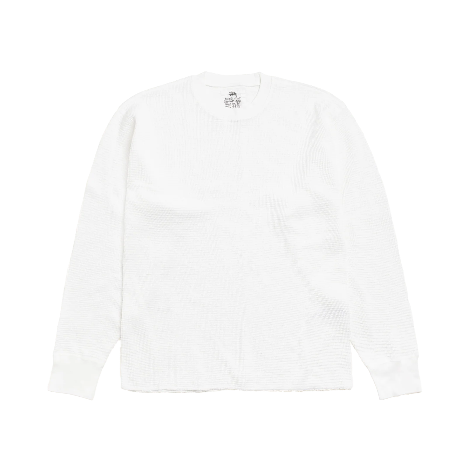 【STRONG】STRONG 006 THERMAL (WHITE) Stüssy: Men's Pigment Dyed Long Sleeve Thermal (White) | DSMNY E-SHOP