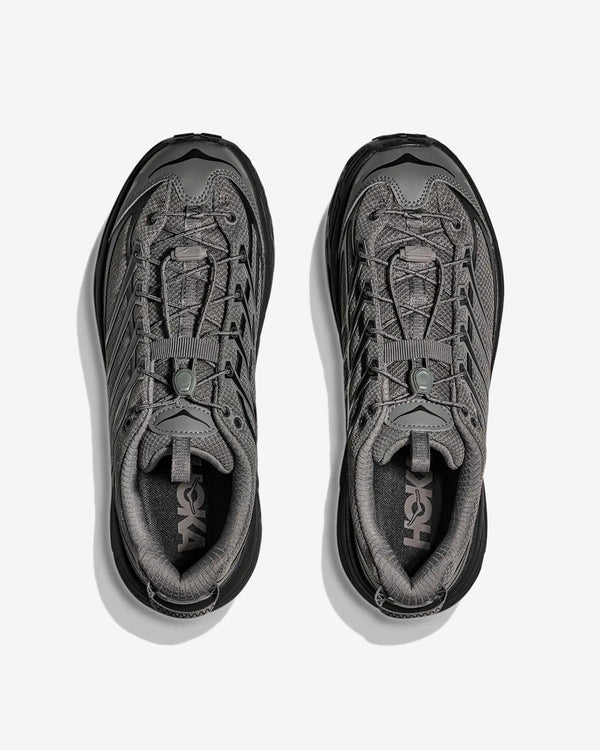 Hoka - Men's U Mafate Three2 Sneakers - (Gravel/Carbon Black)