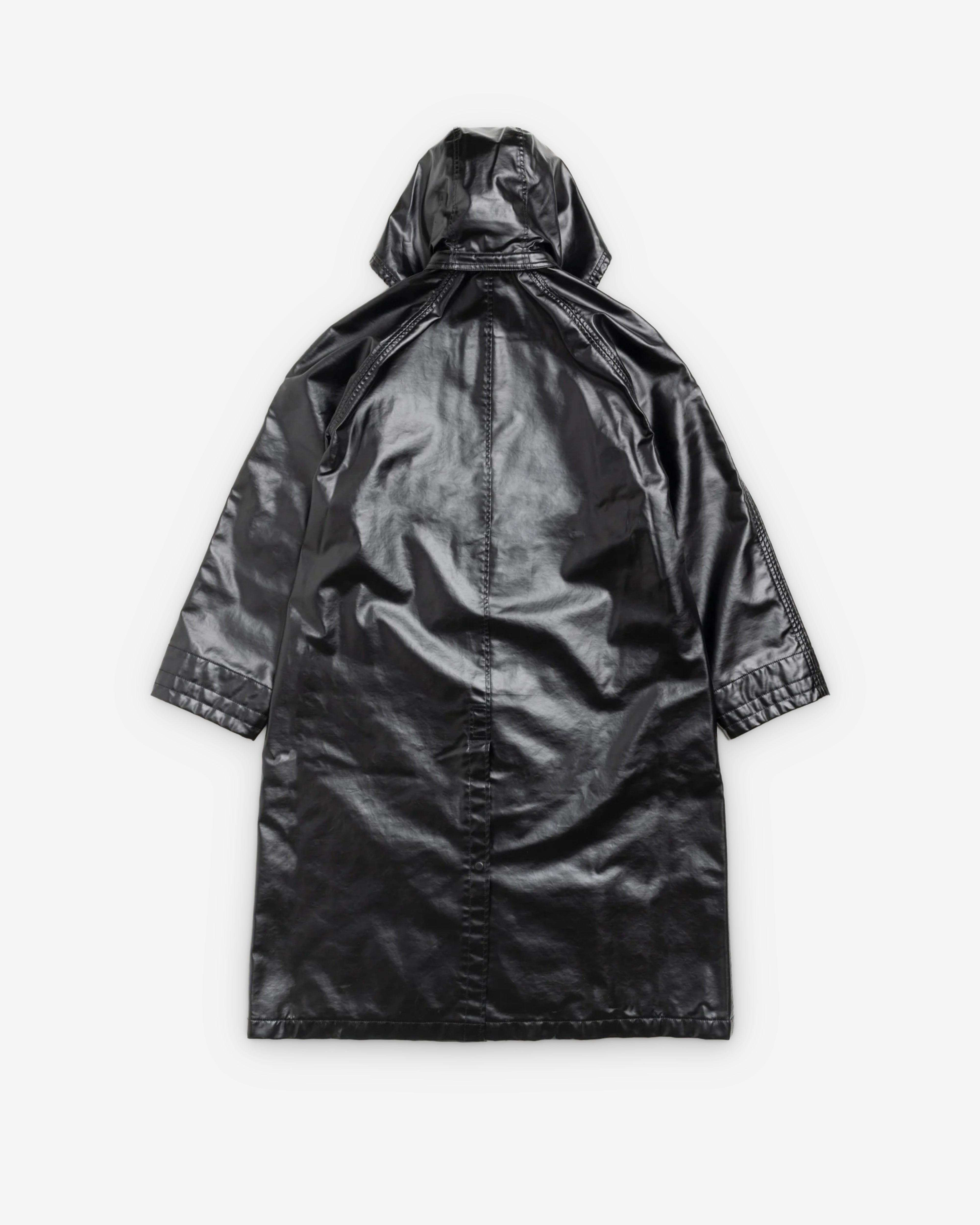 Stüssy: Men's Coated Field Coat (Black) | DSMNY E-SHOP