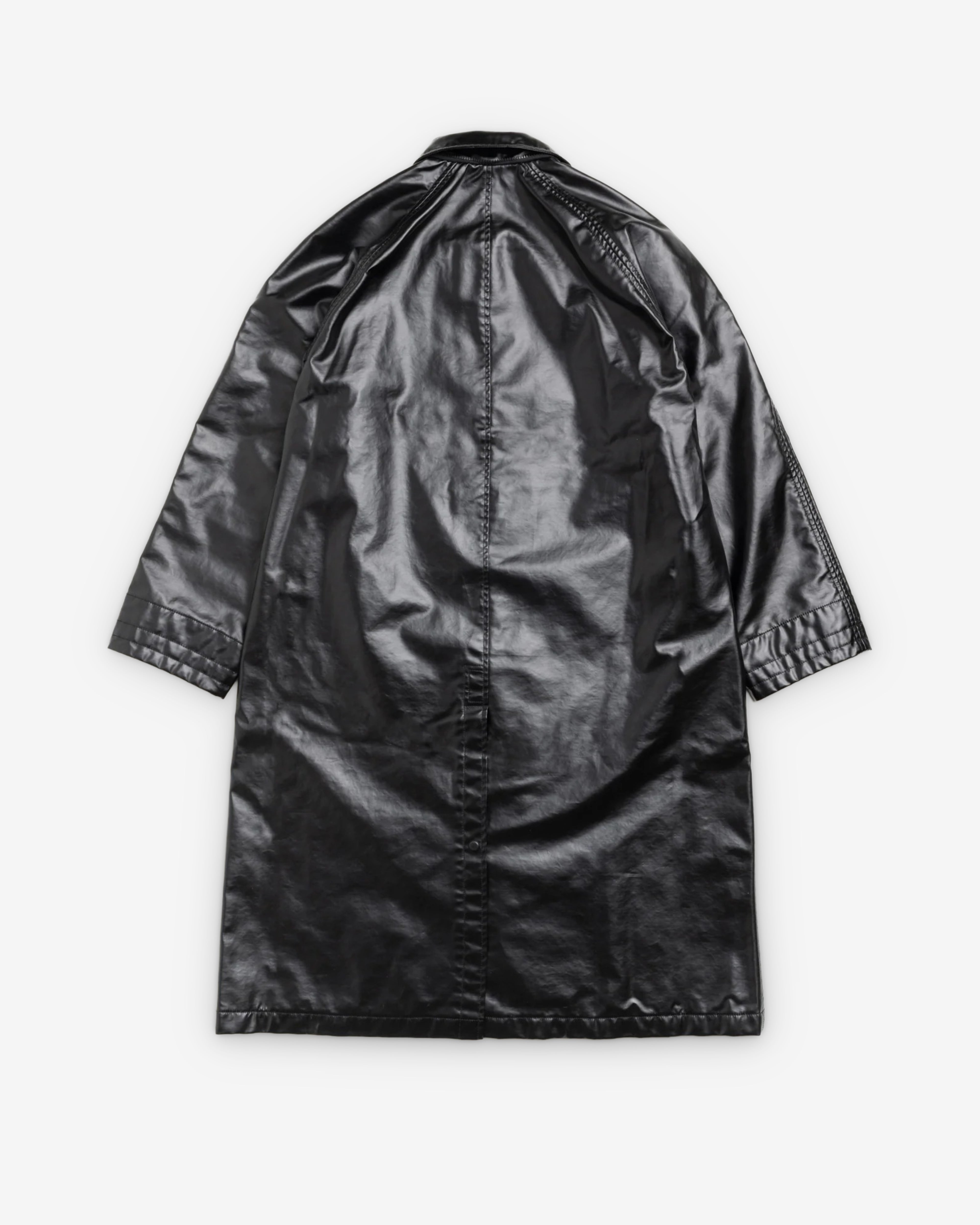 Stüssy: Men's Coated Field Coat (Black) | DSMNY E-SHOP