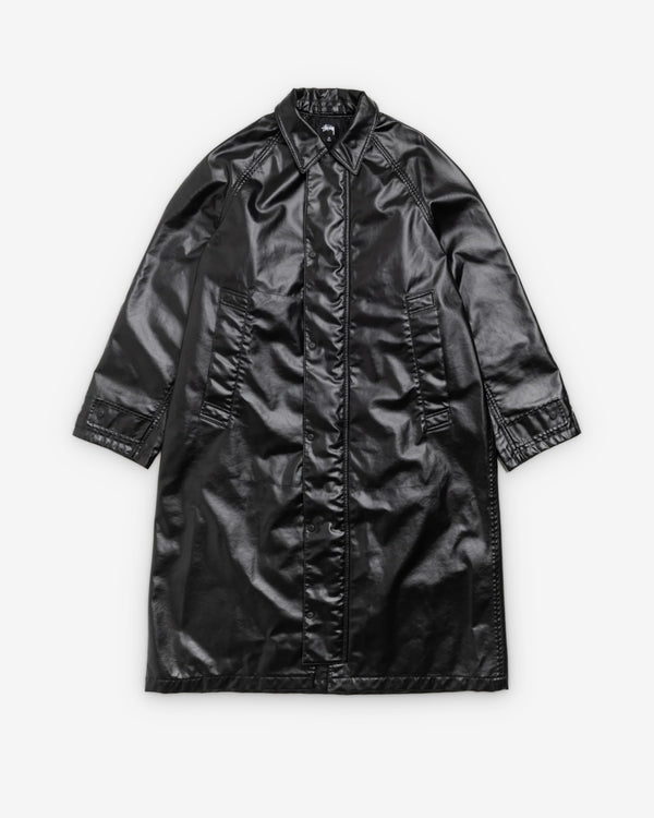 Stüssy - Men's Coated Field Coat - (Black)