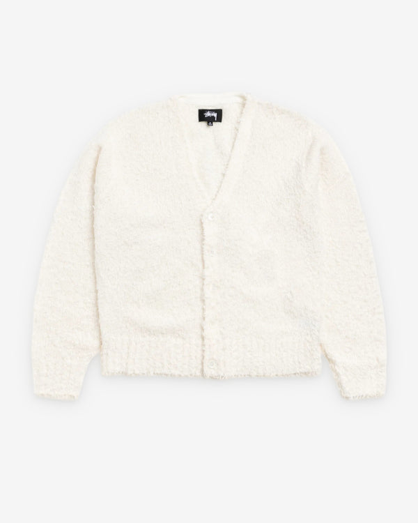 Stüssy - Men's Textured Cardigan - (Off White)