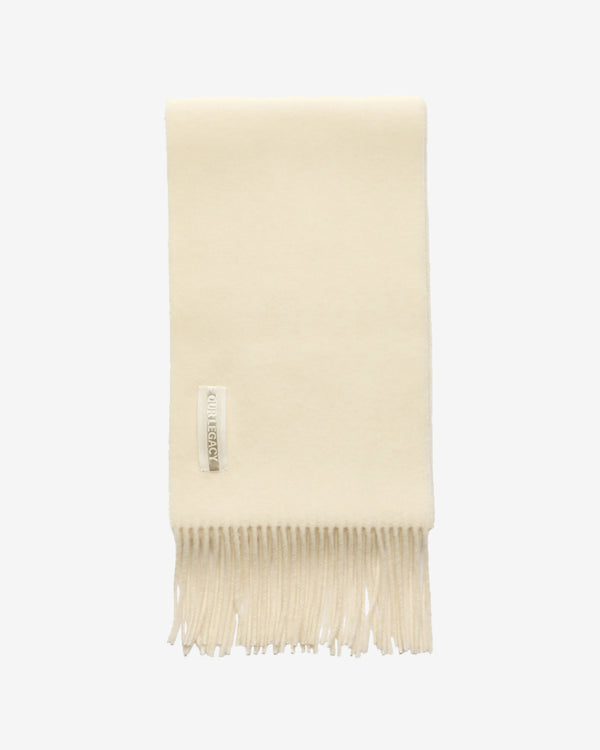 Our Legacy - Men's Estate Scarf - (Raw Double Wool)