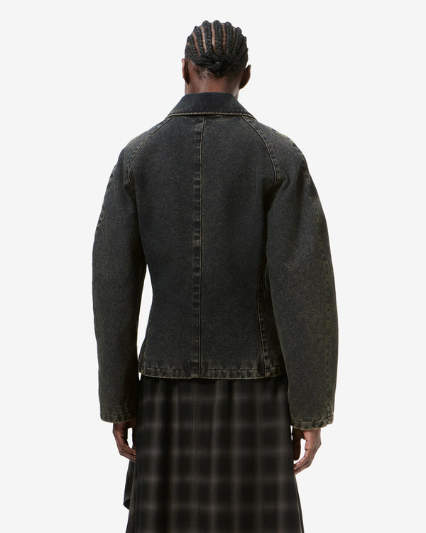 Our Legacy - Women's Cinched Jacket - (Deep Blue Indigo Canvas)