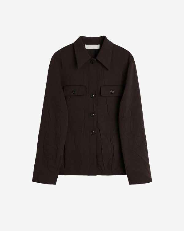Our Legacy - Women's Grind Jacket - (Obscura Brown Imprint Wool)